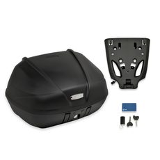 TOP CASE KEYLESS 52 L INKL. MONTAGEKIT FÜR NEW MP3 400/530 OHNE COVER - HORNÍ KUFRY - NA MOTORKU
