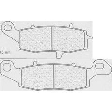 Brzdové destičky CL BRAKES 2383 A3+