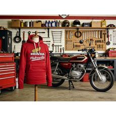 HONDA MIKINA S KAPUCOU CORE - MODRÁ - DÁRKY PRO FANOUŠKY HONDA - NA MOTORKÁŘE