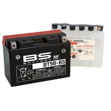 BEZÚDRŽBOVÁ MOTOCYKLOVÁ BATERIE BS-BATTERY BT9B-BS (YT9B-BS) - BEZÚDRŽBOVÉ - NA MOTORKU