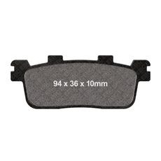 BRZDOVÉ DESTIČKY EBC SFAC607 - PŘEDNÍ - NA MOTORKU