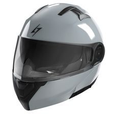 VÝKLOPNÁ PŘILBA STORMER SPARK NARDO ŠEDÁ LESKLÁ - VÝKLOPNÉ HELMY - NA MOTORKÁŘE