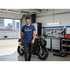 TRIKO BMW M MOTORSPORT MODRÉ - TRIČKA - NA MOTORKÁŘE