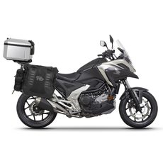 Kompletní sada bočních adventure brašen SHAD TERRA TR40 a hliníkového 48L topcase, včetně montážní sady SHAD HONDA NX 750 X 2021-