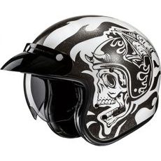 HJC PŘILBA V31 FLAME MC5 - OTEVŘENÉ HELMY - NA MOTORKÁŘE