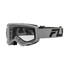 BRÝLE FOCUS, FLY RACING (STŘÍBRNÉ/ČERNÁ) - BRÝLE - NA MOTORKÁŘE