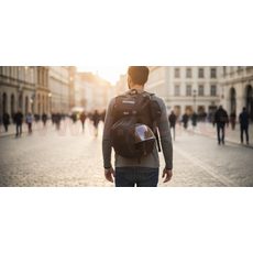 VAK NA ZÁDA VESPA DEC - BÉŽOVÁ - DÁRKY PRO FANOUŠKY VESPA - NA MOTORKÁŘE