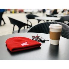 HONDA KŠILTOVKA CAPSULE 25 - ČERVENÁ/MODRÁ - DÁRKY PRO FANOUŠKY HONDA - NA MOTORKÁŘE