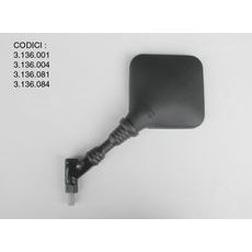 ZPĚTNÉ ZRCÁTKO SMATNORD UNI 3136081 - ZRCÁTKA - NA MOTORKU