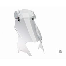 PLEXI ŠTÍT PUIG TOURING WITH VISOR 22516H KOUŘOVÁ - PLEXI ŠTÍTY - NA MOTORKU