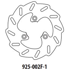 BRZDOVÝ KOTOUČ GOLDFREN 925-002F-1 PŘEDNÍ 190 MM - BRZDOVÉ KOTOUČE - NA MOTORKU