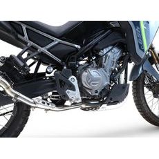 VÝFUKOVÝ SYSTÉM BEZ KATALYZÁTORU GPR CF.18.DEC BROUŠENÁ NEREZOVÁ OCEL - SVODY BEZ KATALYZÁTORU - NA MOTORKU