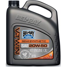 Motorový olej Bel-Ray V-TWIN SEMI SYNTHETIC 20W-50 4 l