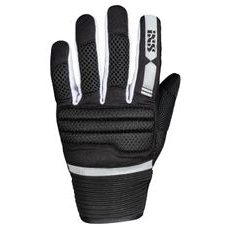 Letní textilní rukavice iXS URBAN SAMUR-AIR 2.0 černo-bílé