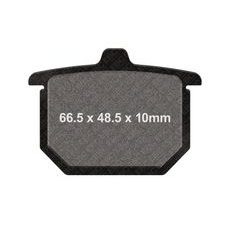 BRZDOVÉ DESTIČKY EBC FA030V - PŘEDNÍ - NA MOTORKU