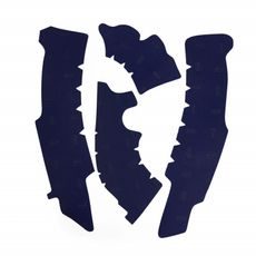 PROTISKLUZOVÉ KRYTY RÁMU VIBRAM M7333B OFF-ROAD MODRÁ - KRYTY - NA MOTORKU