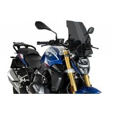 PLEXI ŠTÍT PUIG 22300F TMAVÁ KOUŘOVÁ - PLEXI ŠTÍTY - NA MOTORKU