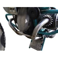 SVOD BEZ KATALYZÁTORU GPR BMW.87.DEC BROUŠENÁ NEREZOVÁ OCEL - SVODY BEZ KATALYZÁTORU - NA MOTORKU