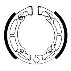 BRZDOVÉ ČELISTI FERODO 225129026 - BRZDY - NA MOTORKU