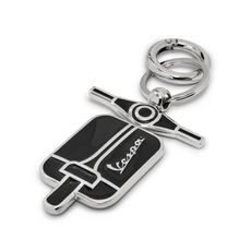 KLÍČENKA VESPA - ČERNÁ - KLÍČENKY - NA MOTORKÁŘE
