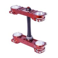 TROJITÁ OBJÍMKA X-TRIG ROCS PRO 40503002 HNĚDÝ - PŘEDNÍ VIDLICE - NA MOTORKU