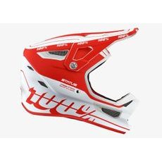 PŘILBA STATUS, 100% - USA (ČERVENÁ/BÍLÁ) - MOTOKROSOVÉ HELMY - NA MOTORKÁŘE