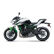 KAWASAKI Z650 S - BÍLÁ/ZELENÁ 2027 - SUPERNAKED - MOTORKY