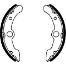 BRZDOVÉ ČELISTI FERODO 225129224 - BRZDY - NA MOTORKU