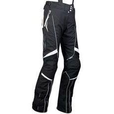Dámské textilní kalhoty MBW EVELIN - černobílé