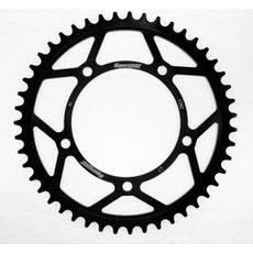 ŘETĚZOVÁ ROZETA SUPERSPROX RFE-1792:47-BLK ČERNÝ 47 ZUBŮ, 525 - OCELOVÉ - NA MOTORKU