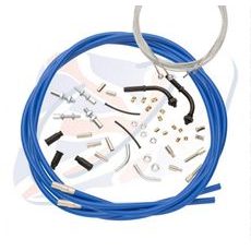 UNIVERZÁLNÍ PLYNOVÁ LANKA VENHILL U01-4-888/A-BL PRO 888 MODRÁ - LANKA A HADICE - NA MOTORKU