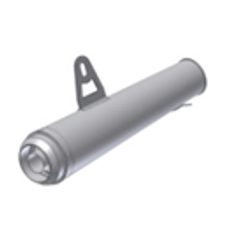 KONCOVKA VÝFUKU MIVV X-CONE PLUS ACC.016.SP2 ZÁKLADNÍ 90 - Ø55 INLET - NÁHRADNÍ DÍLY A PŘÍSLUŠENSTVÍ - NA MOTORKU