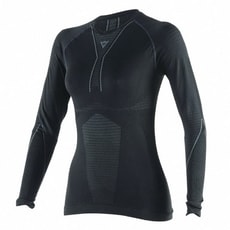 Dámské termoaktivní triko (letní) Dainese D-CORE DRY TEE LS LADY černá/antracit