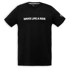 PÁNSKÉ TRIKO BMW MAKE LIFE A RIDE - ČERNÉ - TRIČKA - NA MOTORKÁŘE