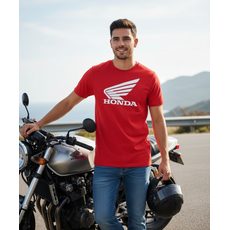 HONDA KŠILTOVKA CAPSULE 25 - ČERVENÁ/MODRÁ - DÁRKY PRO FANOUŠKY HONDA - NA MOTORKÁŘE