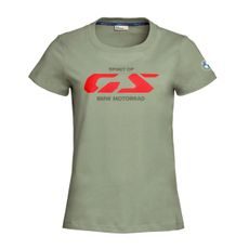 DÁMSKÉ TRIKO BMW SPIRIT OF GS - OLIVOVÉ - TRIČKA - NA MOTORKÁŘE