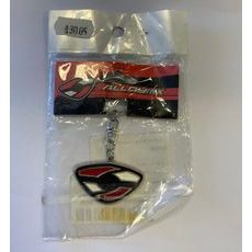 PŘÍVĚŠEK ALLOY KOVOVÝ - ČERVENÁ - KLÍČENKY - NA MOTORKÁŘE
