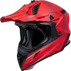 ŠTÍTEK PŘILBY IXS IXS 189 X12807 RED MATT - PLEXI ŠTÍTY - NA MOTORKU