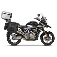 Kompletní sada bočních adventure brašen SHAD TERRA TR40 a hliníkového 37L topcase, včetně montážní sady SHAD Zontes ZT310-T/ T2-310