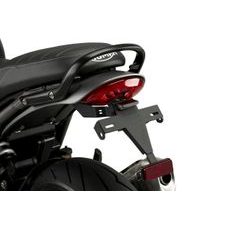 NASTAVITELNÝ DRŽÁK SPZ PUIG 22128N ČERNÝ - PLEXI ŠTÍTY - NA MOTORKU