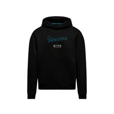 VESPA mikina s kapucí Jersey - černá