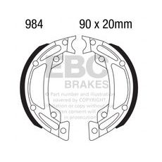 Sada brzdových čelistí EBC 984