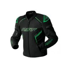PÁNSKÁ TEXTILNÍ BUNDA - RST 103614 S1 D3O TEXTILE JACKET - ZELENÁ - TEXTILNÍ BUNDY - NA MOTORKÁŘE