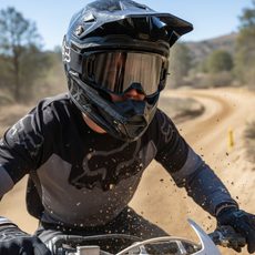 MX BRÝLE FOX VUE STRAY MX22 - ČERNÁ - BRÝLE - NA MOTORKÁŘE