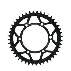 ŘETĚZOVÁ ROZETA SUPERSPROX RFE-486:44-BLK ČERNÝ 44 ZUBŮ, 520 - OCELOVÉ - NA MOTORKU