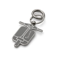 KLÍČENKA VESPA - ŠEDÁ - KLÍČENKY - NA MOTORKÁŘE