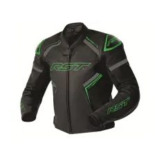 KOŽENÁ BUNDA -RST 103605 S1 D3O - ZELENÁ - KOŽENÉ BUNDY - NA MOTORKÁŘE