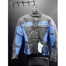 BUNDA TOLEDO MODRÁ/ČERNÁ 38 - TEXTILNÍ BUNDY - NA MOTORKÁŘE