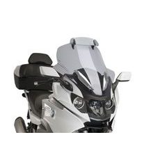 PLEXI ŠTÍT PUIG TOURING WITH VISOR 9513H KOUŘOVÁ - DO KAPOTÁŽE - NA MOTORKU