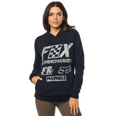 DÁMSKÁ MIKINA FOX SUPERCHARGED PO HDY - ČERNÁ - MIKINY - NA MOTORKÁŘE